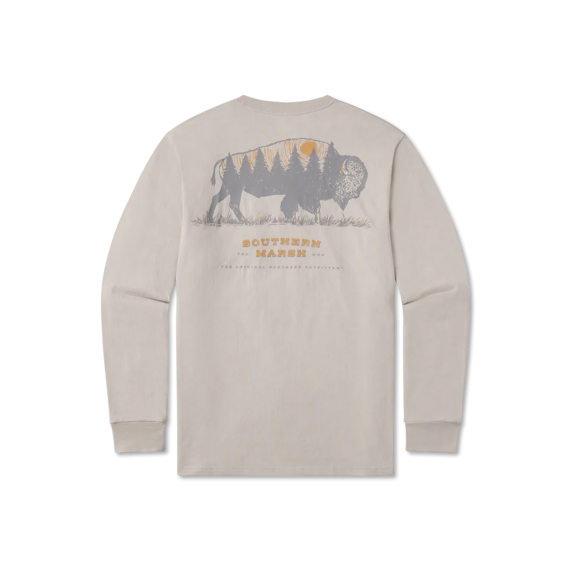 Starry Silhouette Tee - Buffalo - Long Sleeve