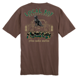 Piles Make Smiles SS Tee - Espresso