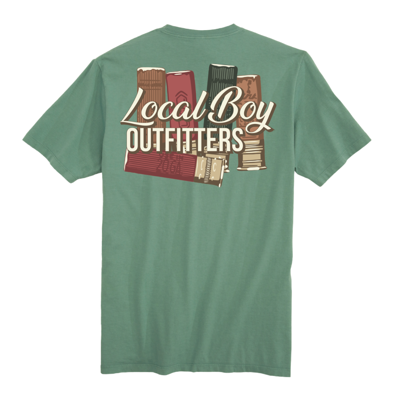 Shells SS Tee - Light Green