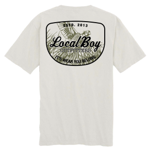 Pheasant Patch SS Tee - Silver