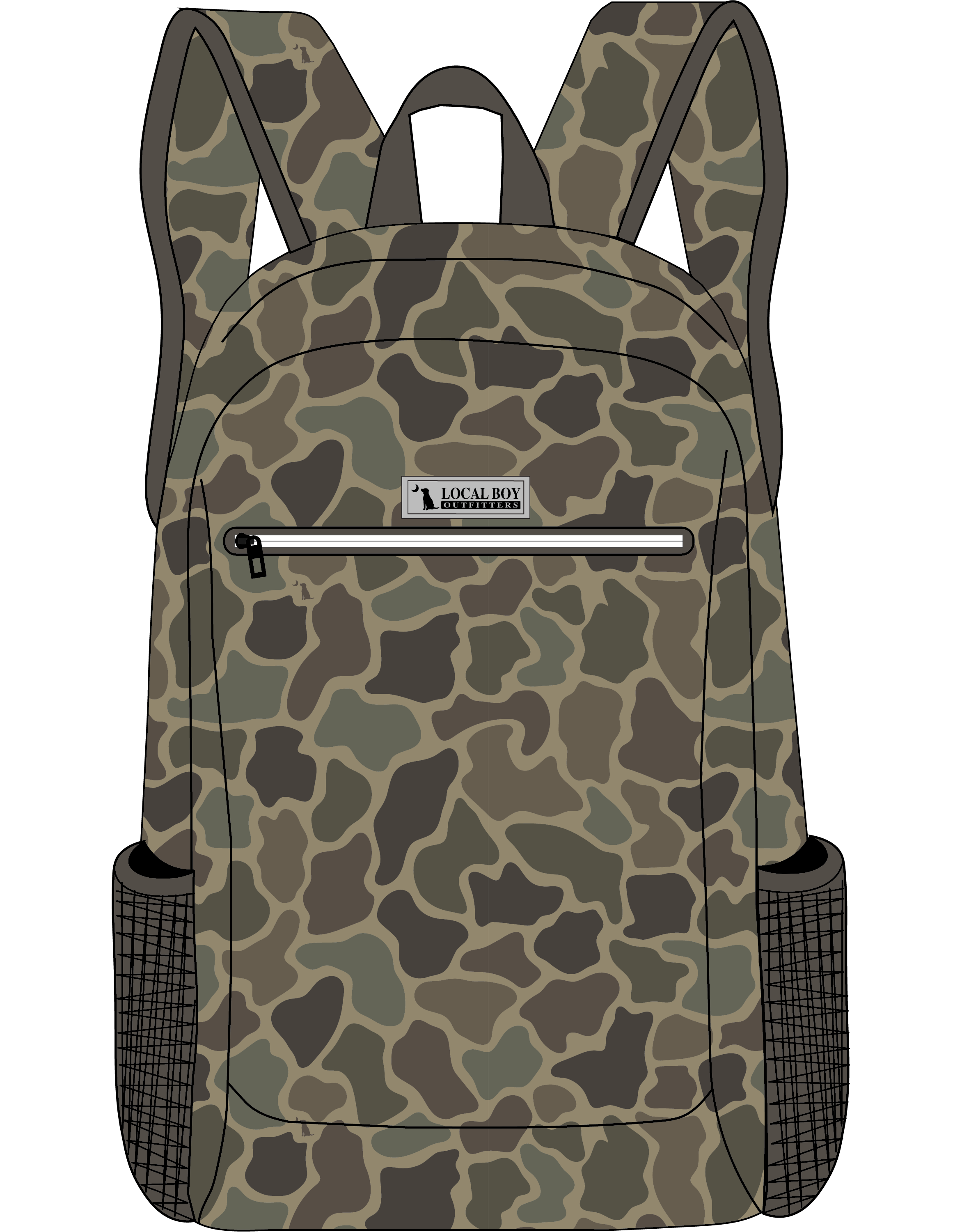 Backpack - Brush Camo