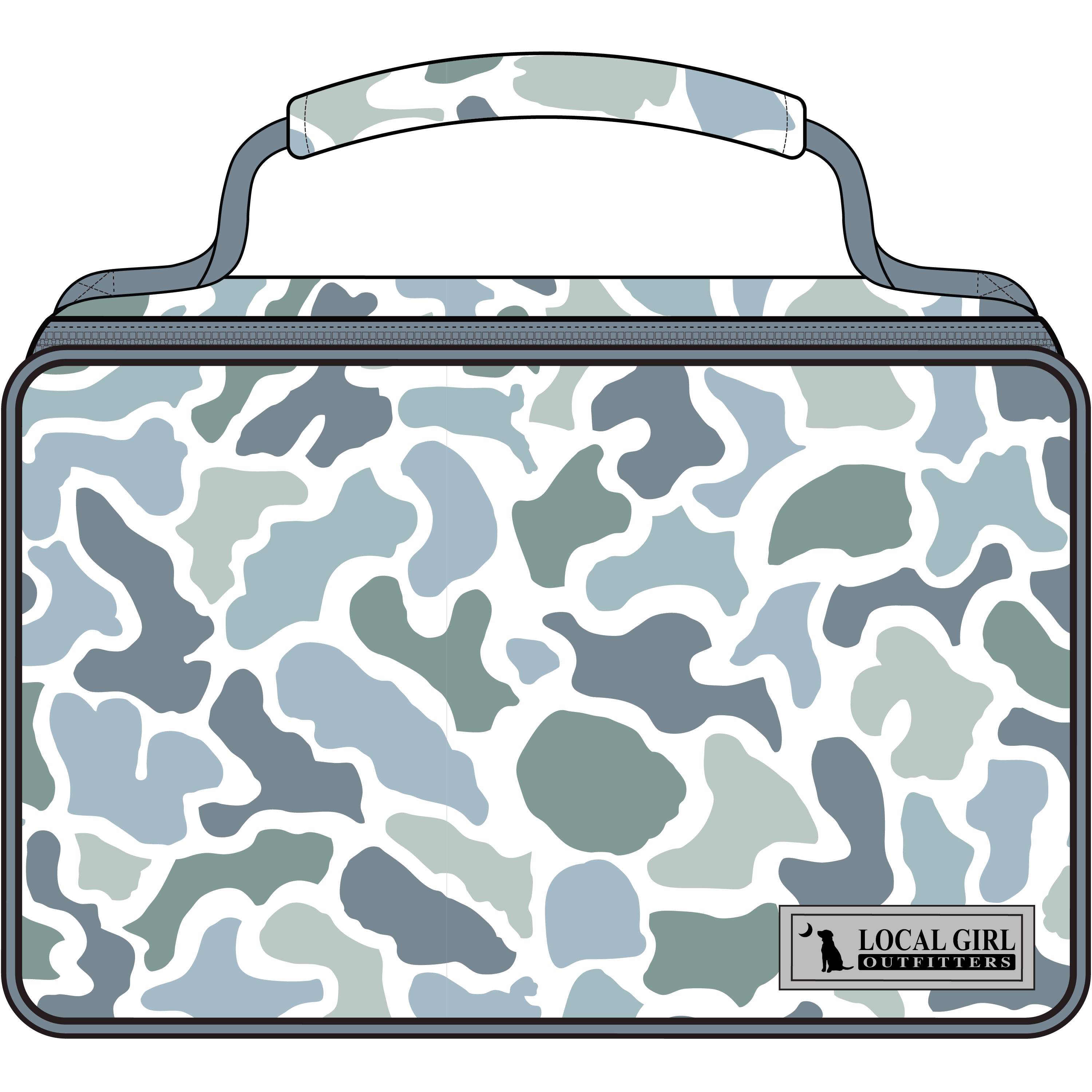 Local Girl Lunch Box -  Localflage Coast