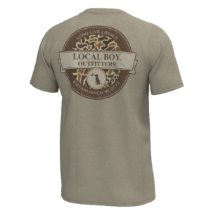 Graphic S/S Heather Blend Crew - Vintage Sphere - Sand