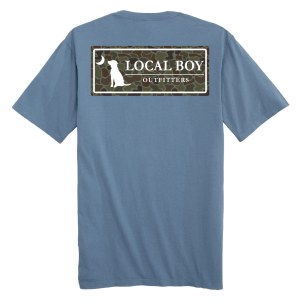 Localflauge OD Plate SS Tee - Slate
