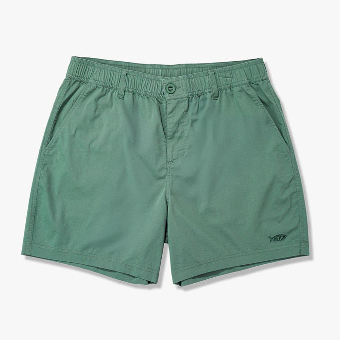 Landlocked Stretch Short - Duck Green