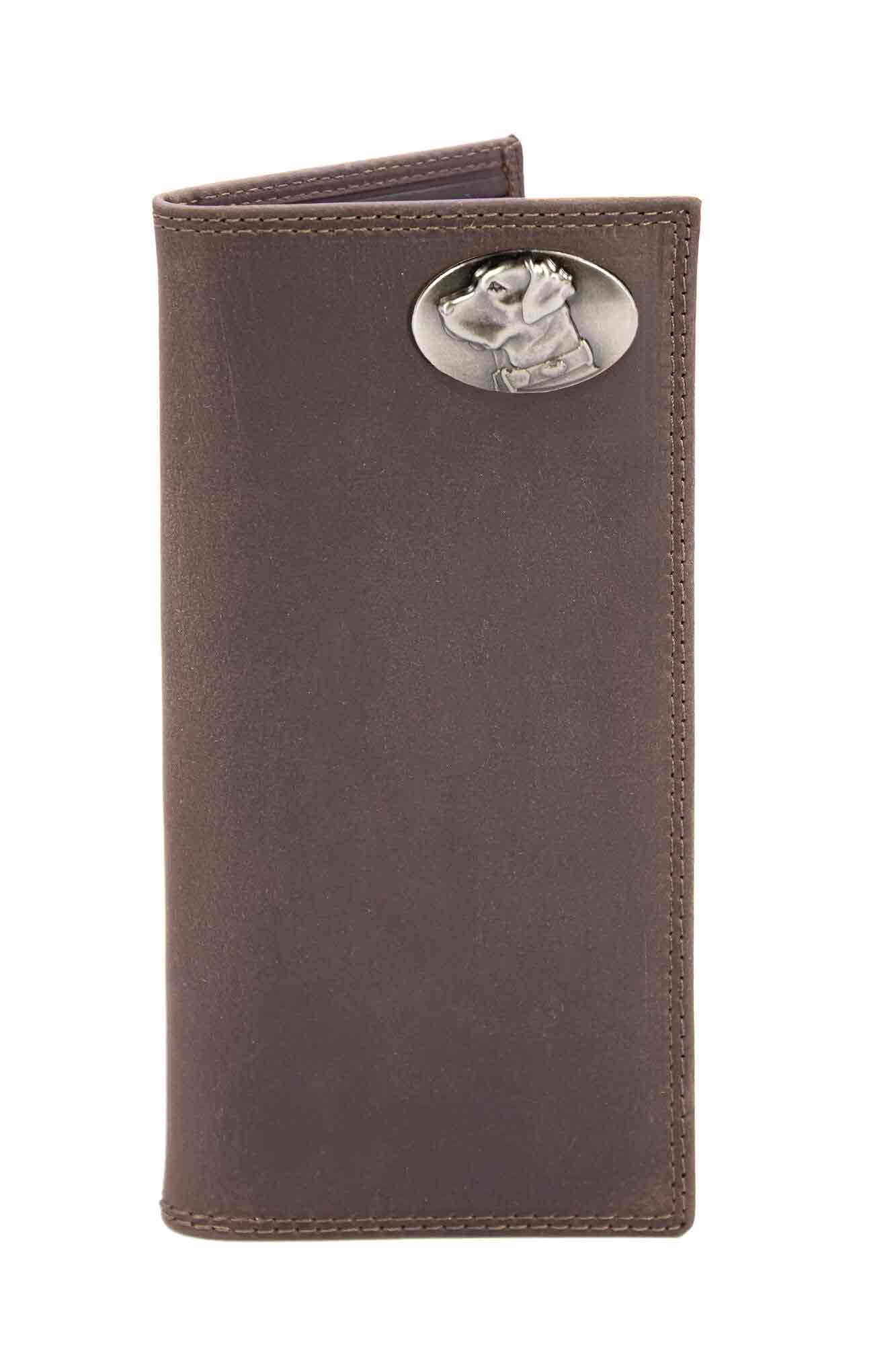 Lab Light Brown Crazy Horse Roper Wallet