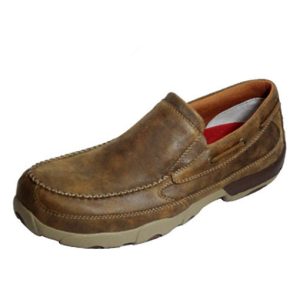 Twisted X Work Comp Toe Slip-On Driving Moc Bomber
