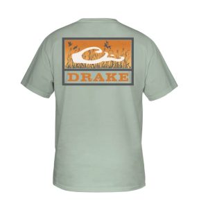 Marsh Flight Tee - Milky Green