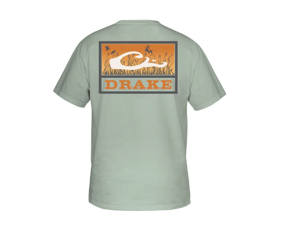 Marsh Flight Tee - Milky Green