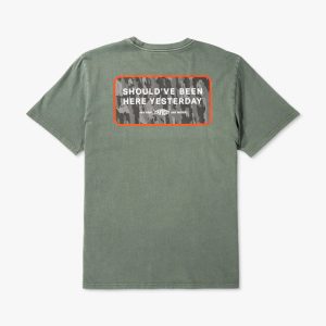 Yesterday SS Tee - Mulled Basil