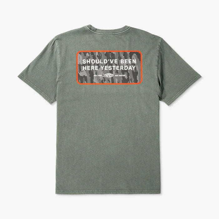 Yesterday SS Tee - Mulled Basil