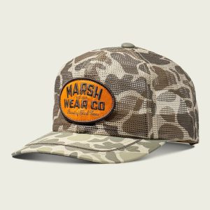 Outpost Mesh Trucker - Khaki Mallard Camo