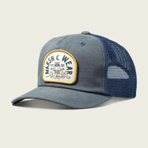 Campfire Trucker Hat - Goblin Blue