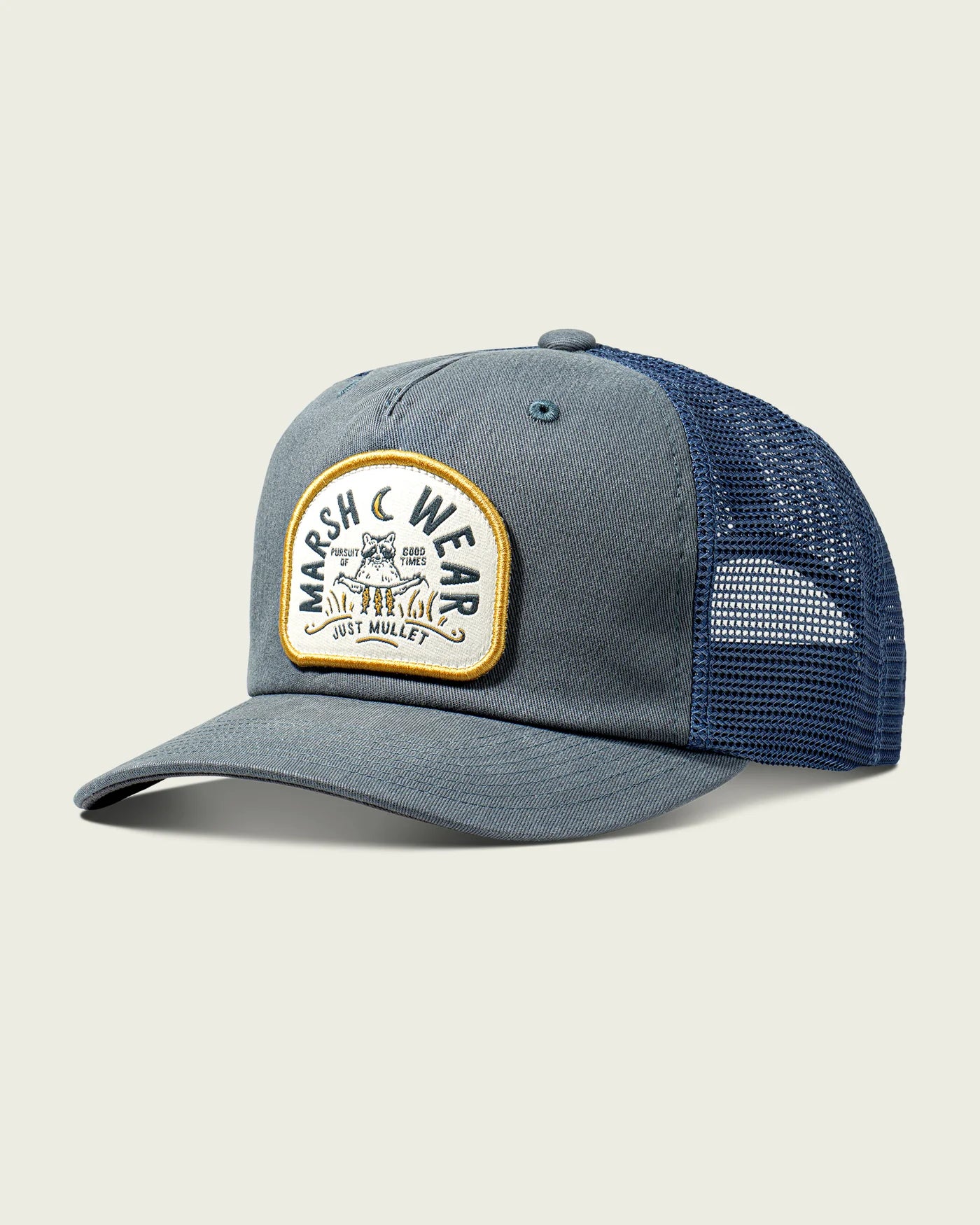 Campfire Trucker Hat - Goblin Blue