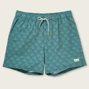 Fulton 6" Volley Shorts - Antique Green