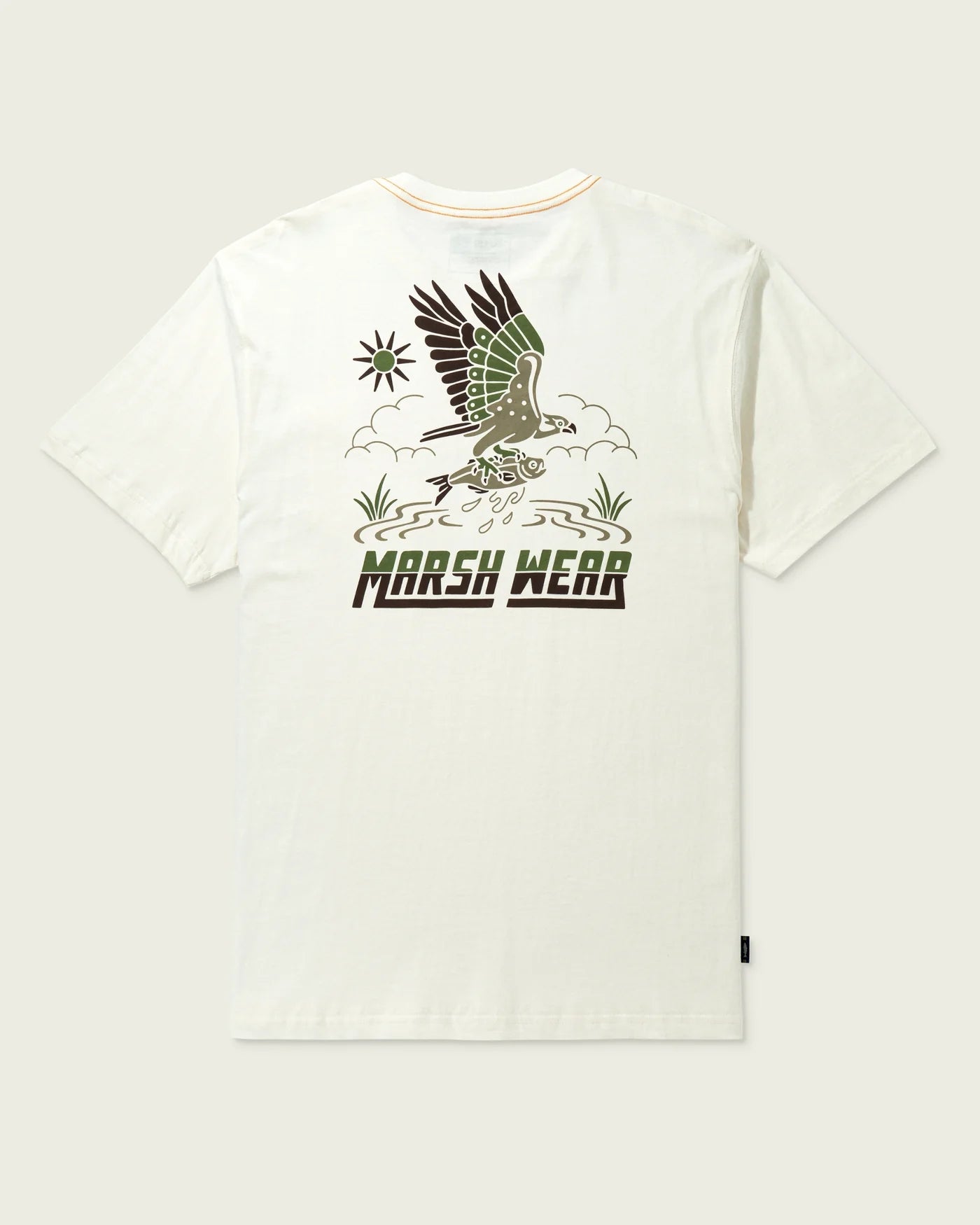 Text SS T-Shirt - Vintage White