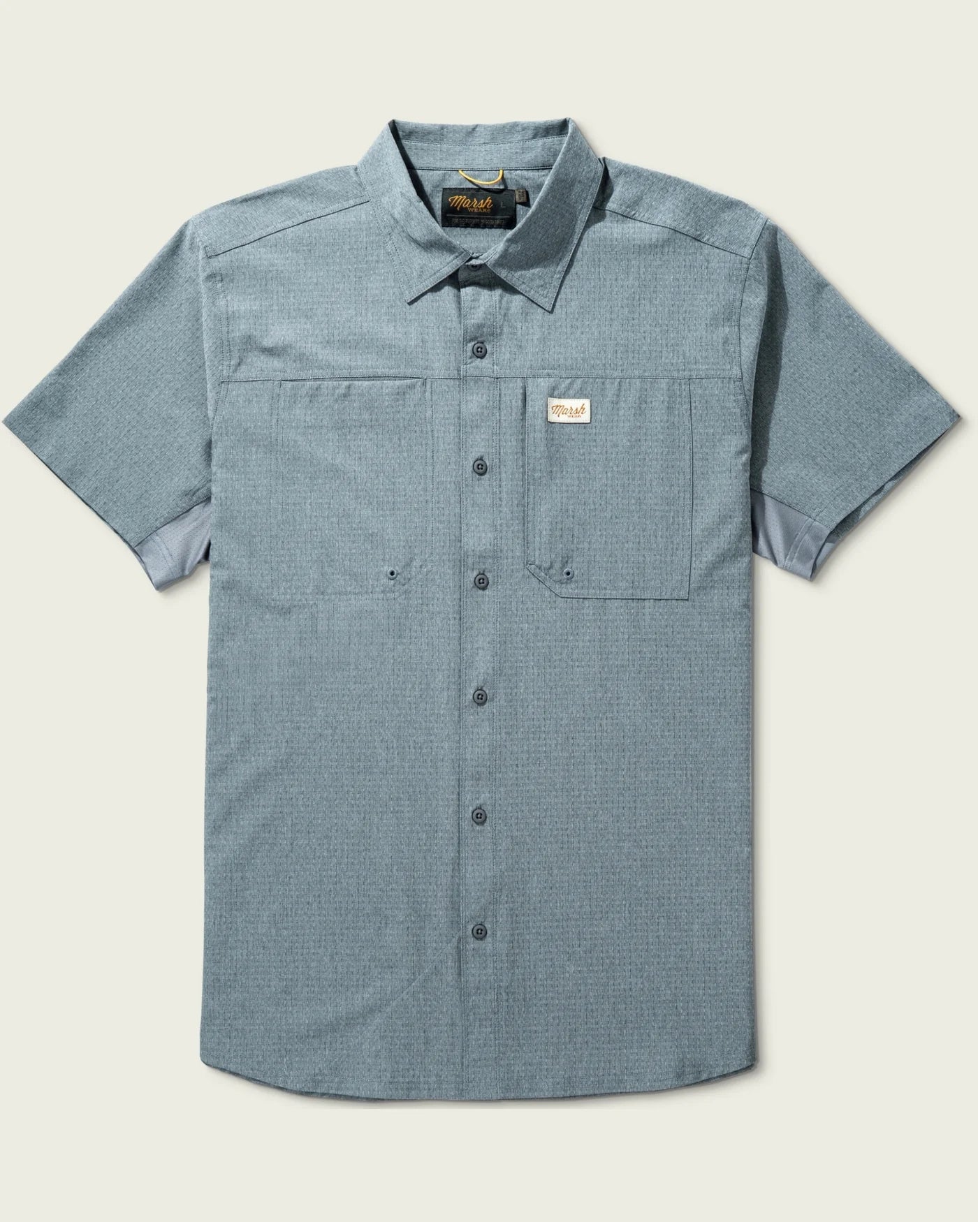 Lenwood Tech Shortsleeve Shirt - Steel
