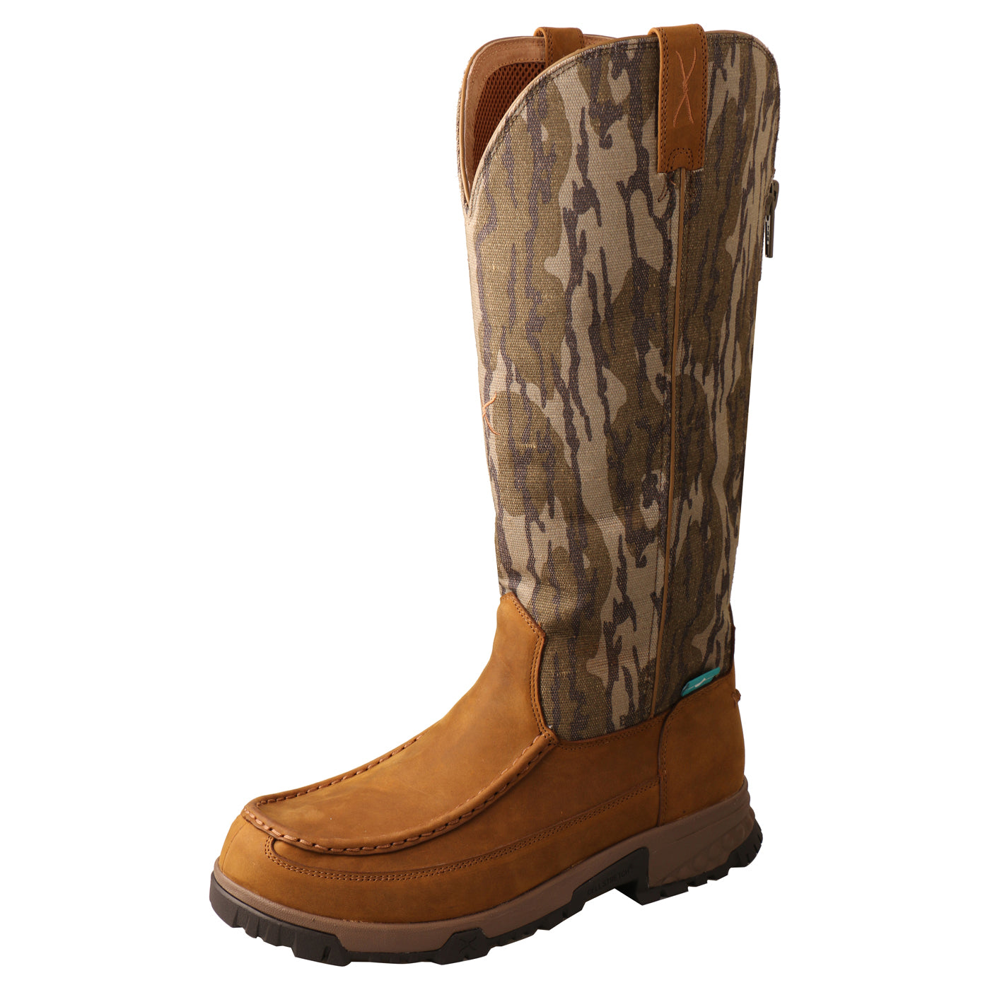 17" Snake Boot - Mossy Oak® Bottomland® Camo & Brown
