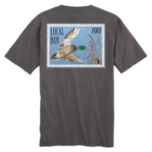 Mallard Stamp Tee - Thunderhead Grey