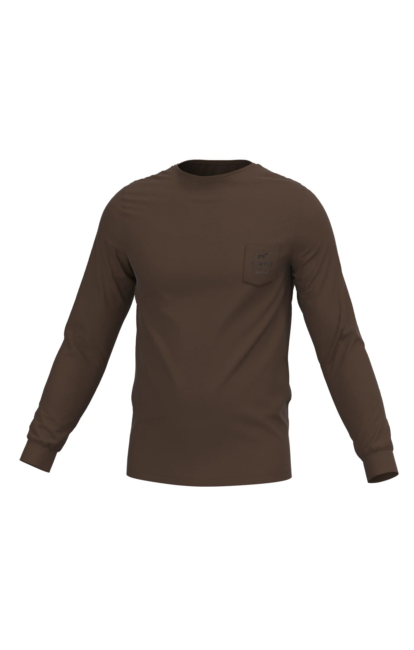 Youth Mixed Bag Long Sleeve Pocket Tee - Gunstock - Image 2