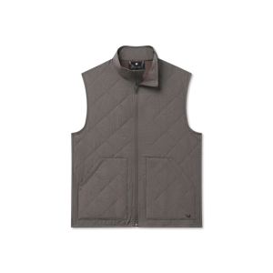 Bryston Ripstop Quilted Vest - Stone Brown