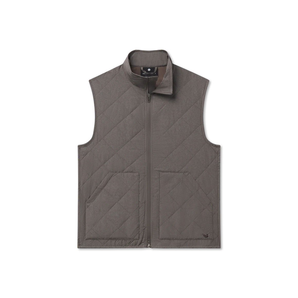 Bryston Ripstop Quilted Vest - Stone Brown