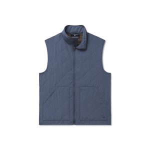 Bryson Ripstop Quilted Vest - Navy