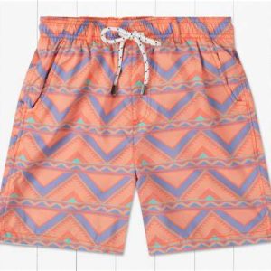 Youth Dockside Swim Trunk- Santiago Sunrise