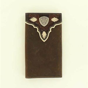 Men's Distressed Brown Rodeo Wallet