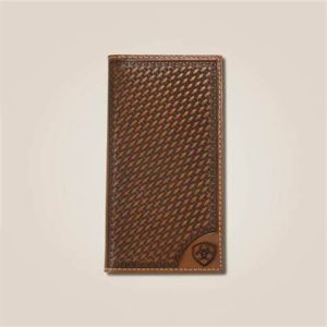 Ariat Basket Weave Rodeo Wallet