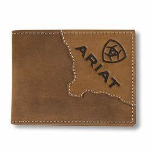 Bifold Two-Tone Leather Wallet