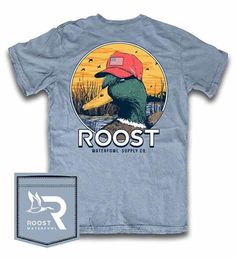 Toddler Roost Duck with Hat SS Tee