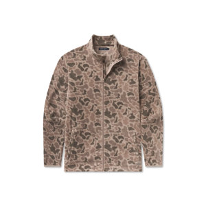 Longfellow Fleece Jacket - Retro Camo - Burnt Taupe