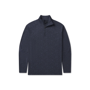 Sagaponack Performance Quarterzip - Navy Camo