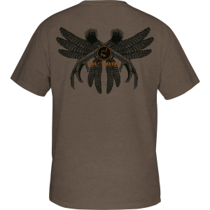 Ol' Tom Spur & Feathers T SS - Walnut Heather