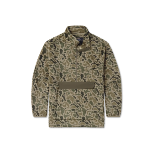 Wadsworth Fleece - Retro Camo - Dark Olive