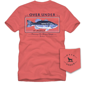 Bucketmouth Tee- Coral