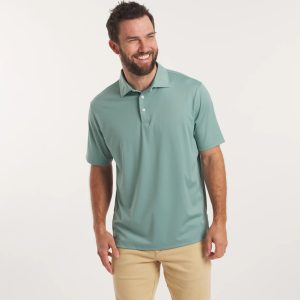 Ballycastle Performance Polo - Seafoam