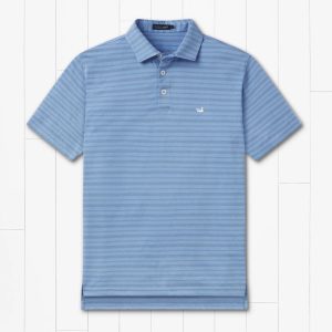 Brunswick Heather Polo French Blue
