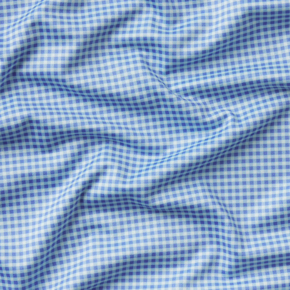 Walker Performance Polo - Slate & Mint Gingham - Image 2