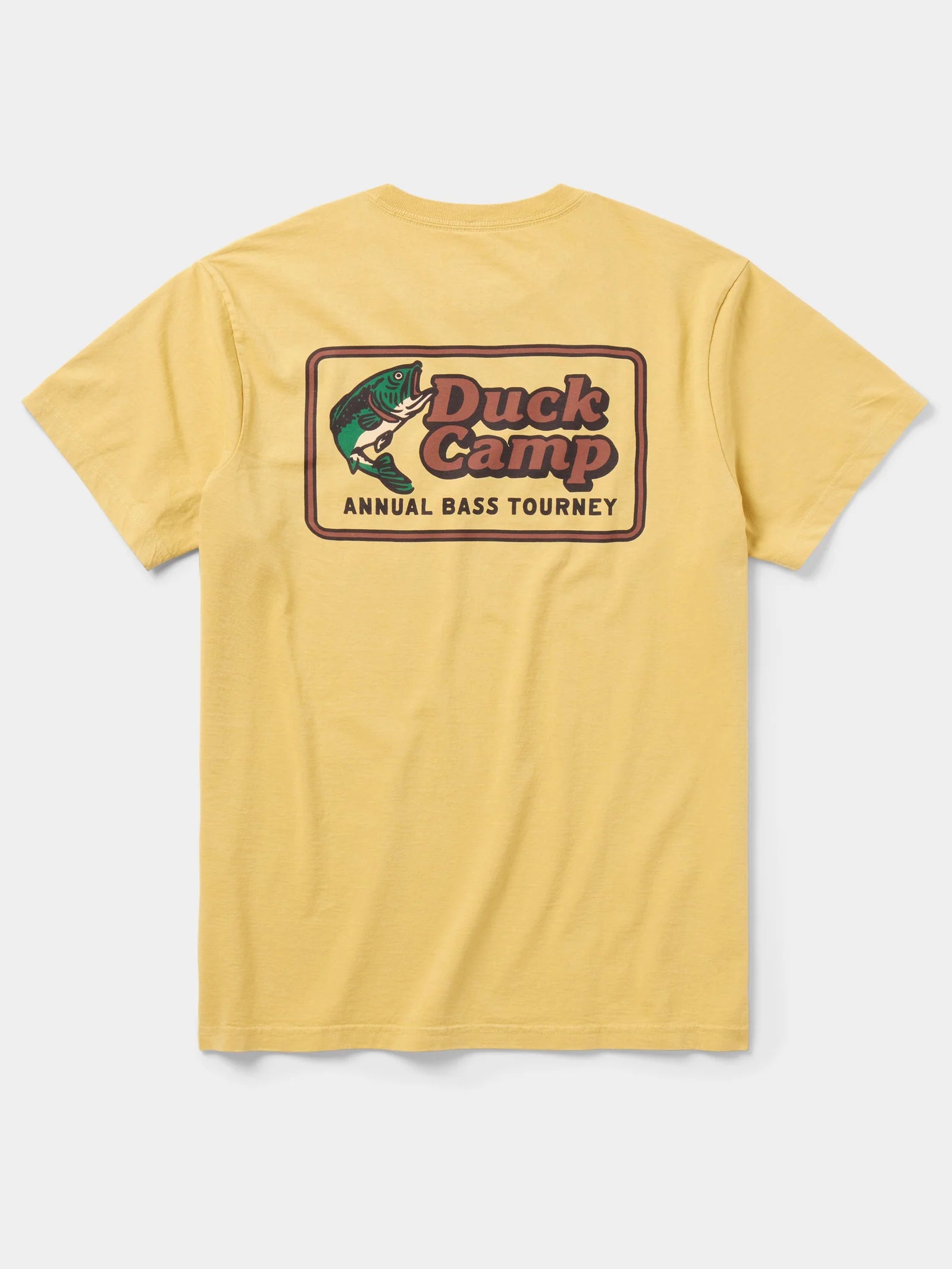 Bass Tourney Tee - Mustard