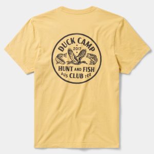 Hunt and Fish Club T-Shirt - Mustard