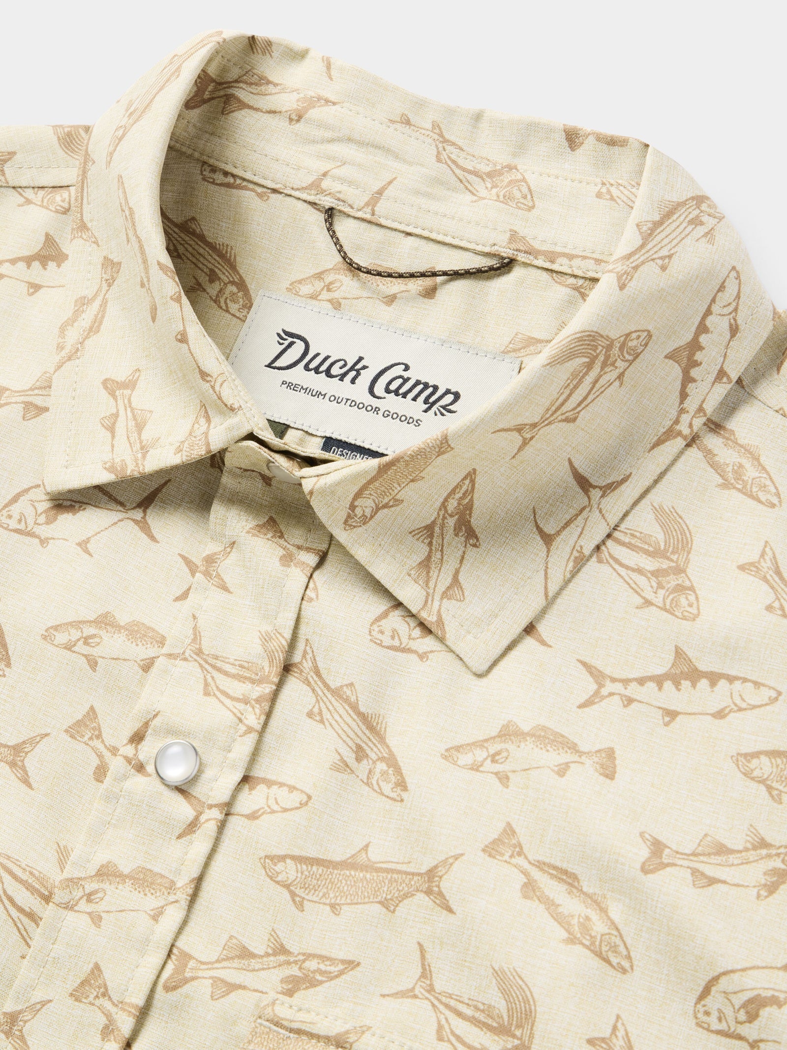 M's Brrr® Performance Shirt Short Sleeve - Sand Dollar Coastal Frenzy - Image 2