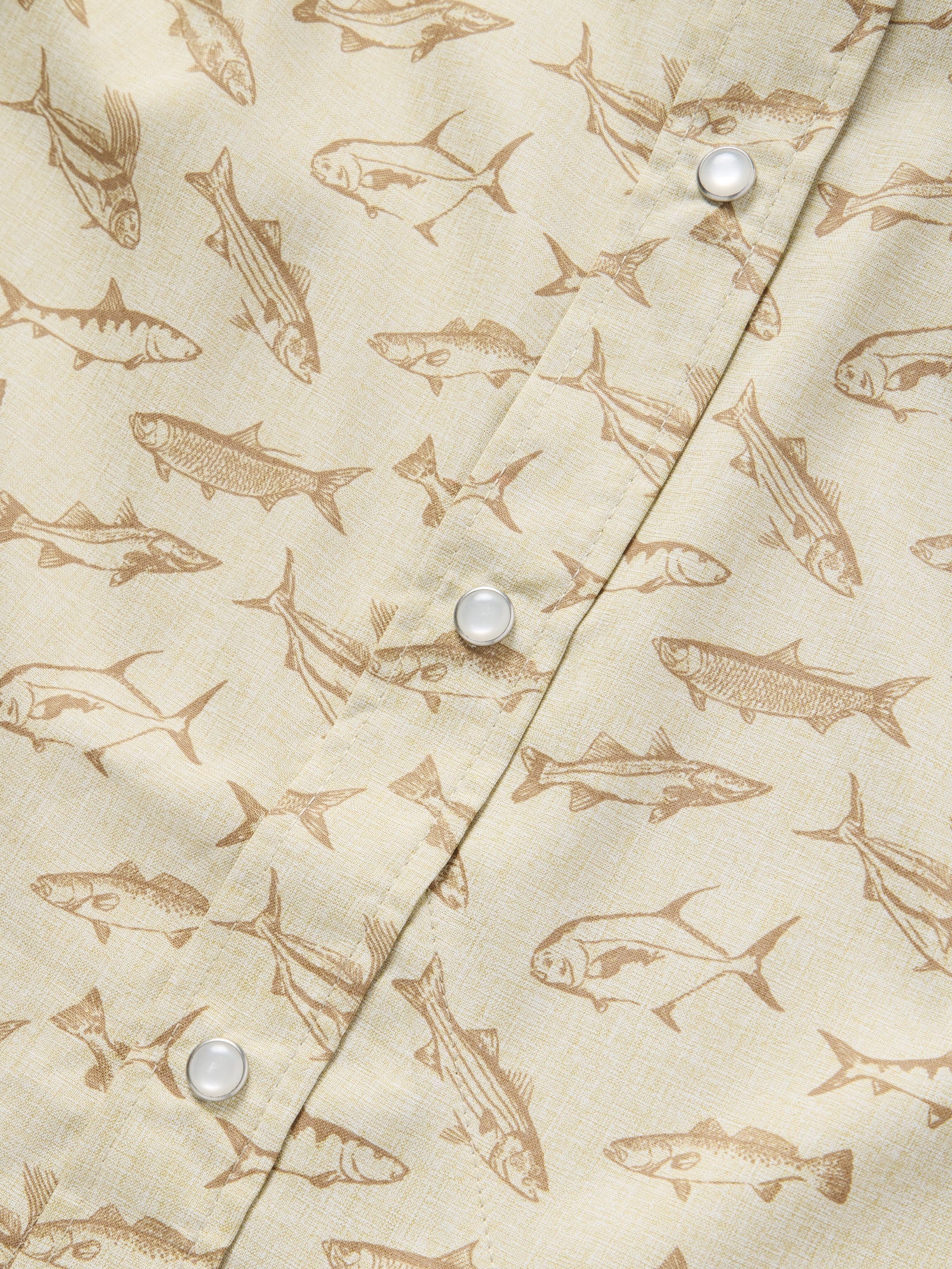 M's Brrr® Performance Shirt Short Sleeve - Sand Dollar Coastal Frenzy - Image 5