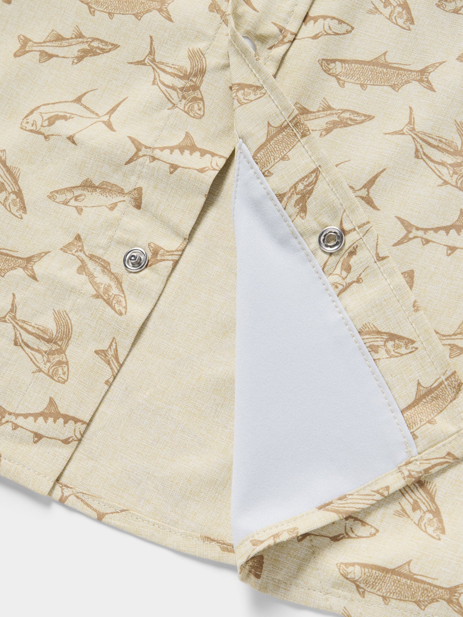 M's Brrr® Performance Shirt Short Sleeve - Sand Dollar Coastal Frenzy - Image 6