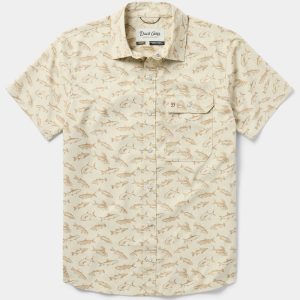 M's Brrr® Performance Shirt Short Sleeve - Sand Dollar Coastal Frenzy
