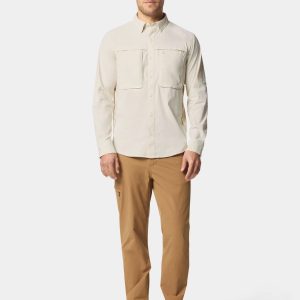 M's Lightweight Fishing Shirt Long Sleeve - Birch