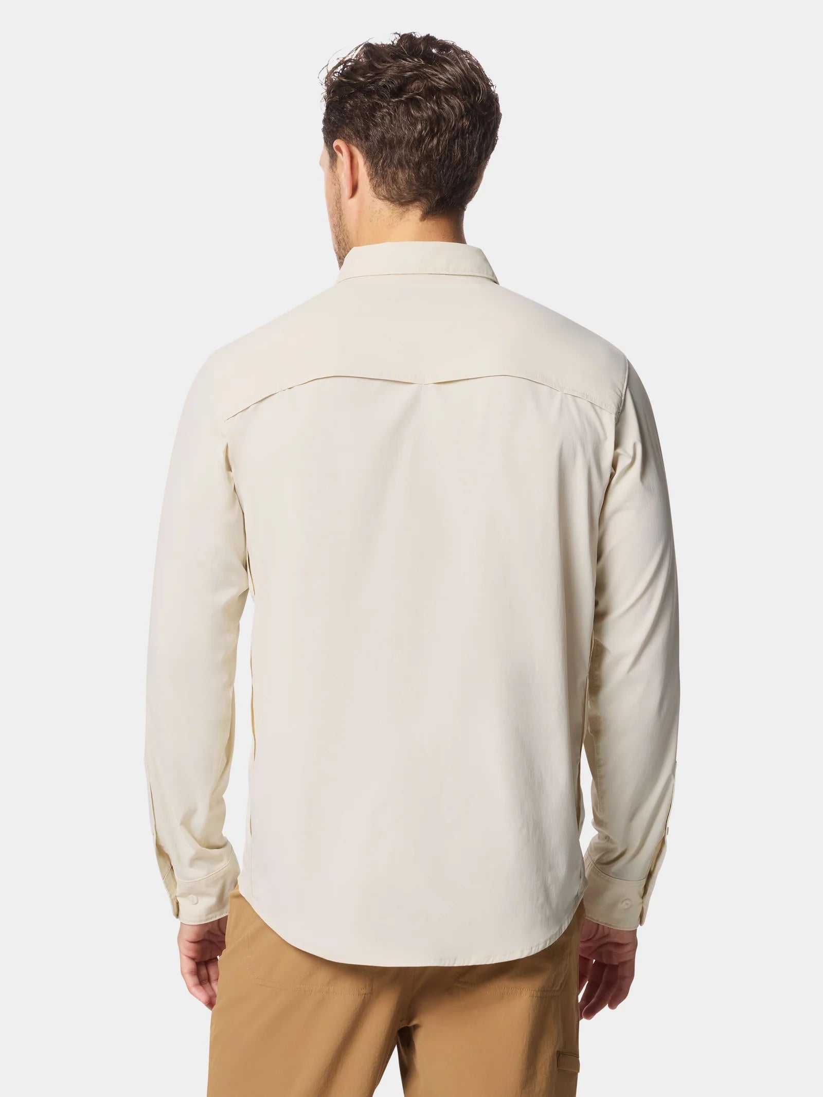 M's Lightweight Fishing Shirt Long Sleeve - Birch - Image 4