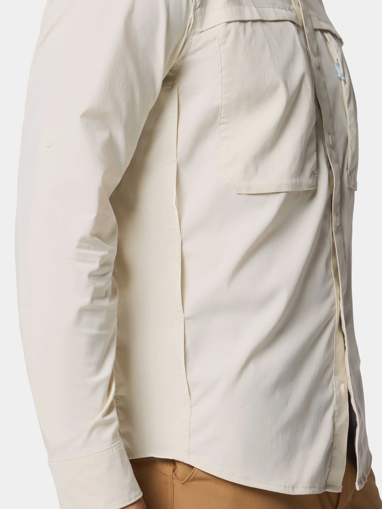 M's Lightweight Fishing Shirt Long Sleeve - Birch - Image 7