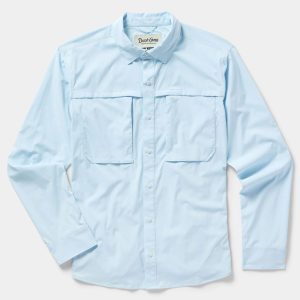 M's Lightweight Fishing Shirt Long Sleeve - Ice Water
